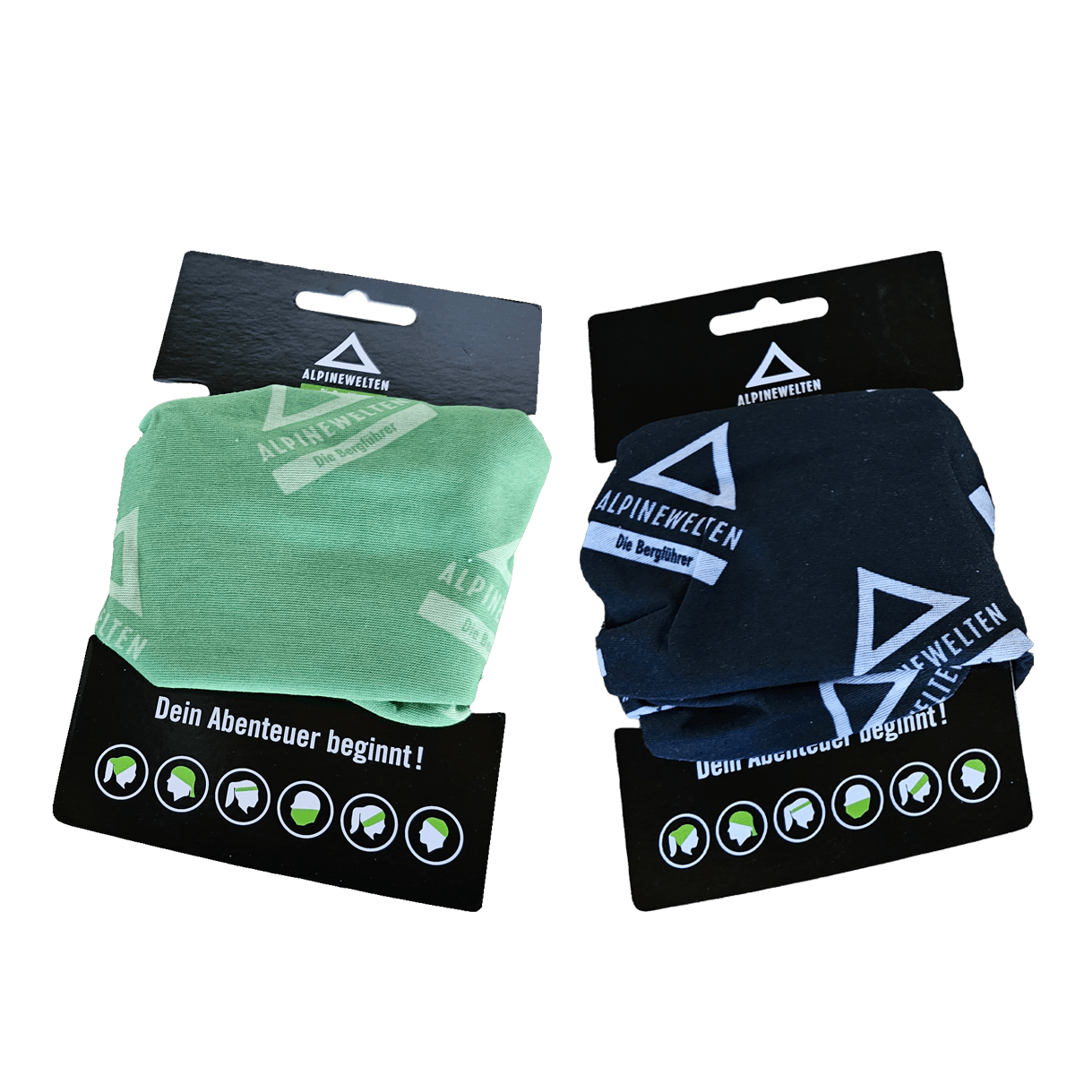 Multifunktionales Schlauchtuch - Halstuch - Stirnband