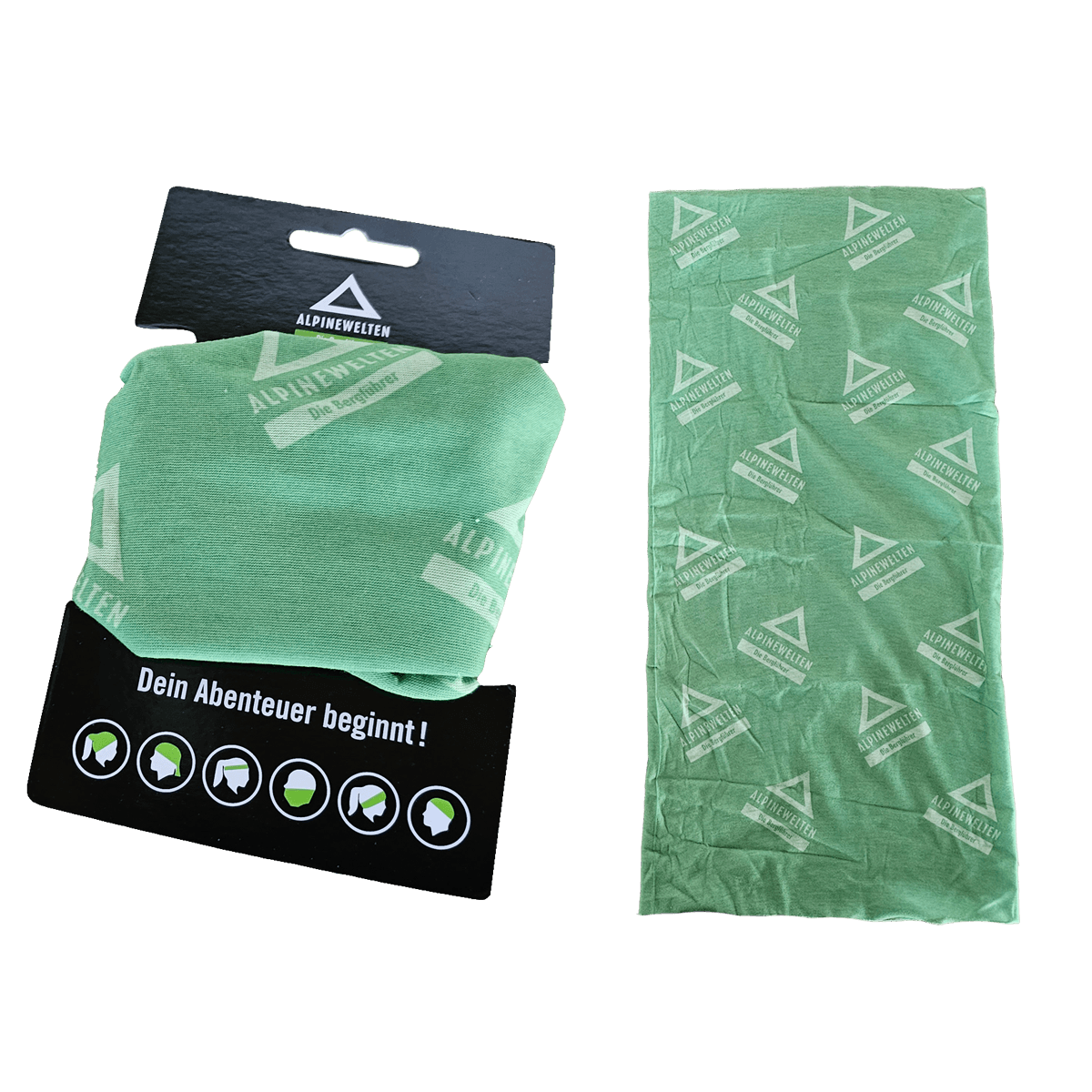 Multifunktionales Schlauchtuch - Halstuch - Stirnband