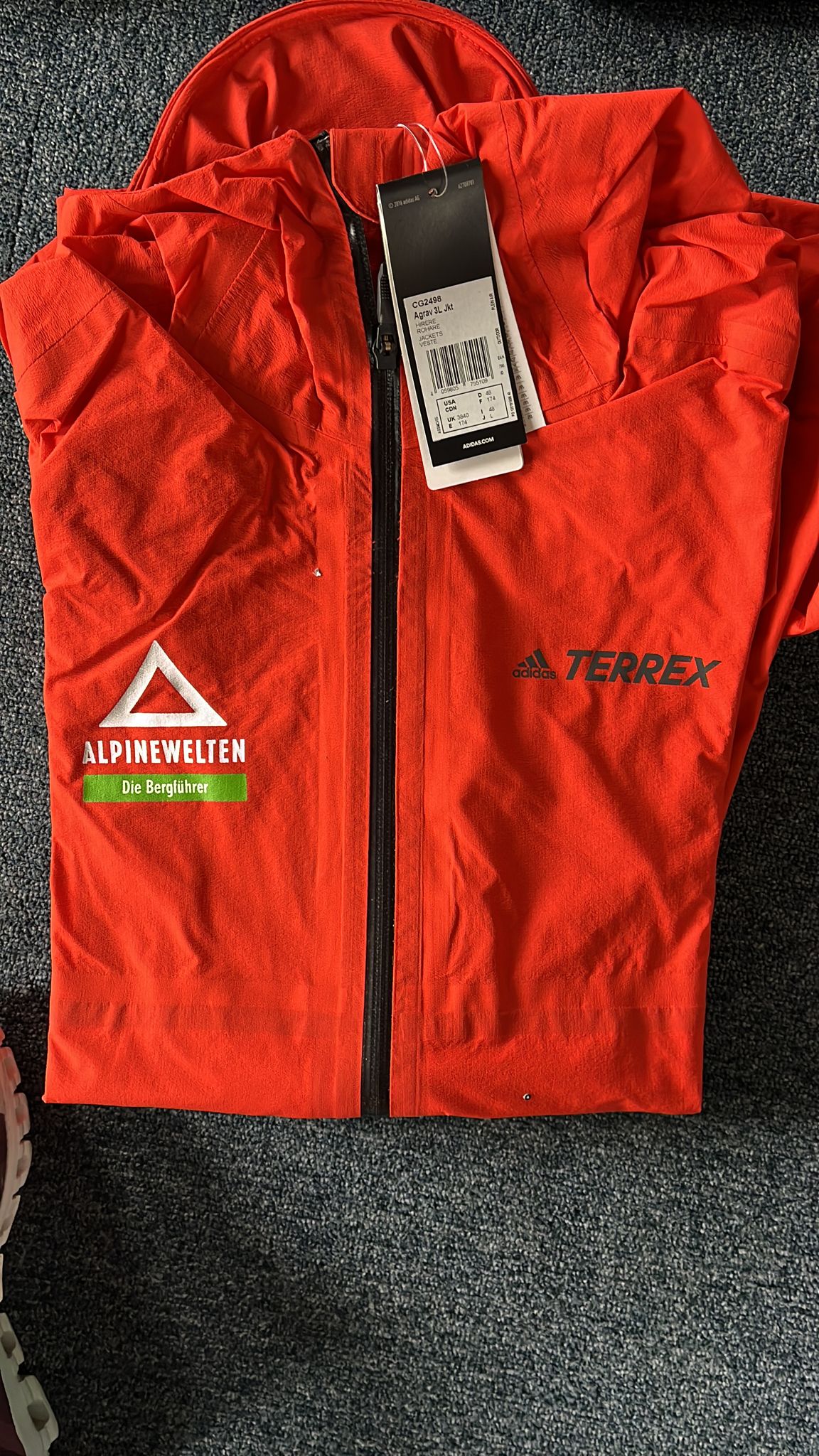 Agrav 3L Jkt Rot