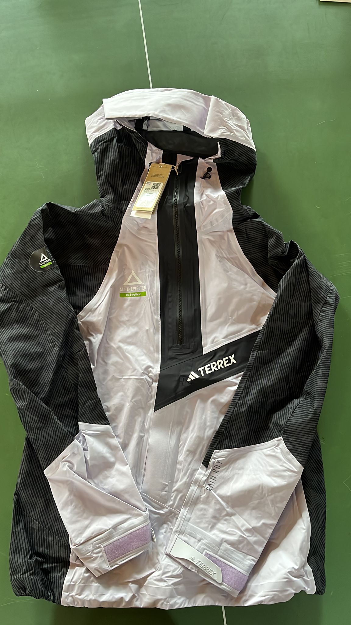 W TRK PRIMEKNIT Hoodie Regenhoodie
