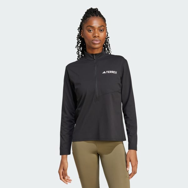 adidas W MT Halfz LS T Black
